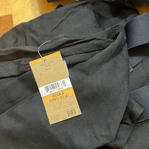 rachel roy, new with tags, black jumpsuit, size small, Wide Leg, V Neck - Picture 7 of 8